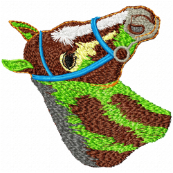Horses Embroidery Design 8 Horses Embroidery Design 8
